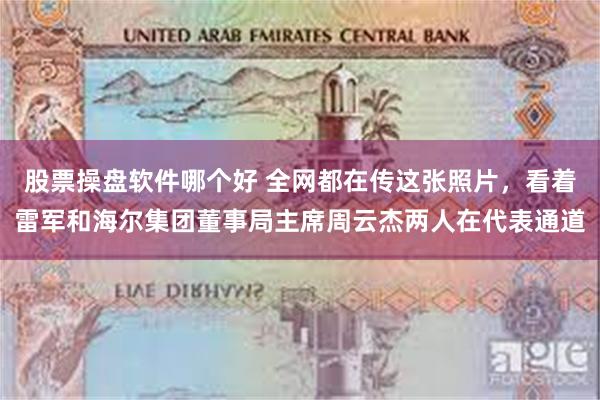 股票操盘软件哪个好 全网都在传这张照片，看着雷军和海尔集团董事局主席周云杰两人在代表通道